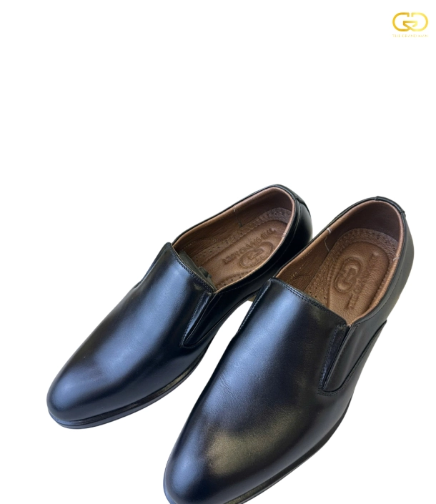Giày tây loafer đen