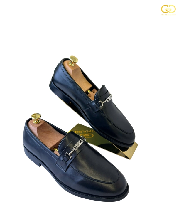 Giày Loafer TGM011 đen 