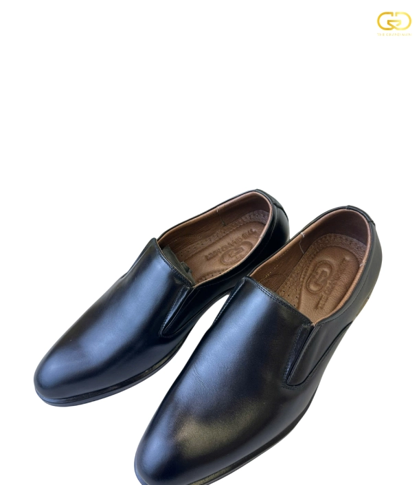 Giày tây loafer đen