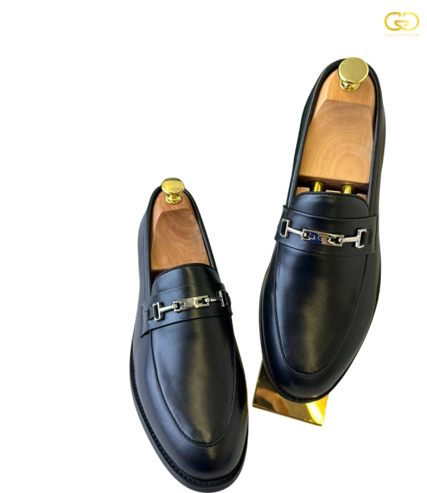 Giày Loafer TGM011 đen 