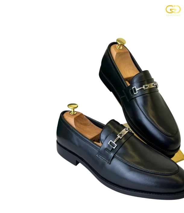 Giày Loafer TGM011 đen 