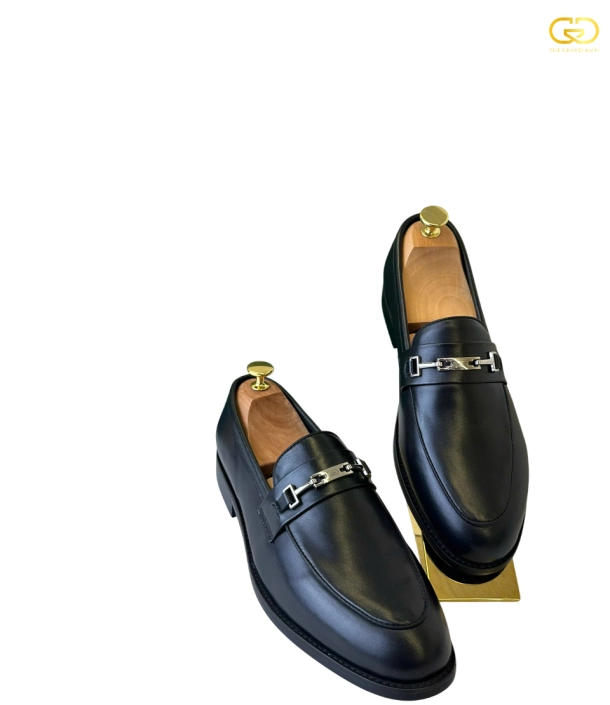Giày Loafer TGM011 đen 
