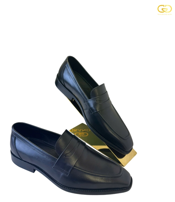 Giày loafer TGM012 Đen