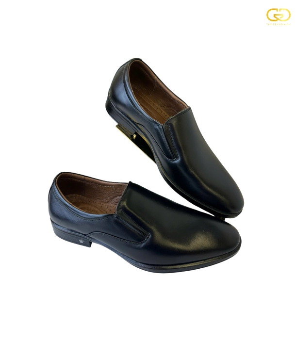 Giày tây loafer đen